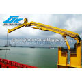 Knuckle boom marine folding crane